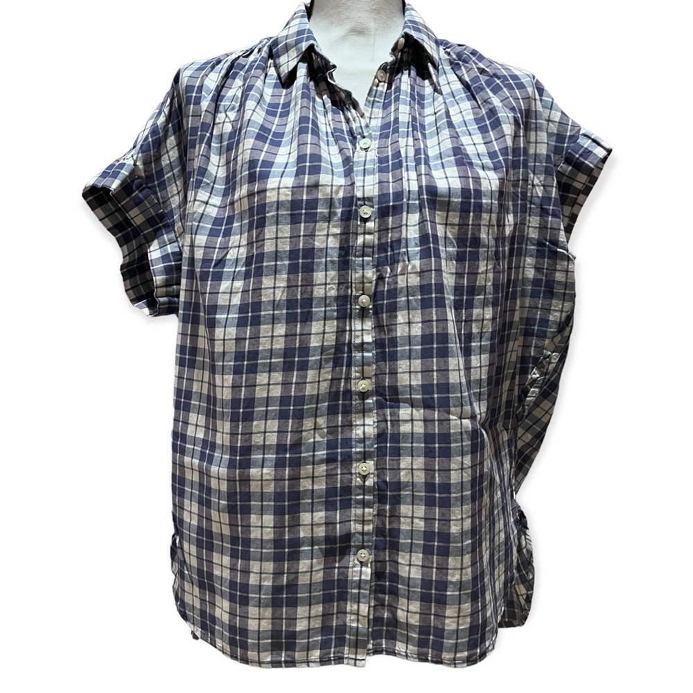 Madewell button down shirt (slit back)